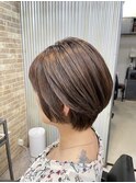 20代/30代/シークレットハイライト/ショート/ショートボブ
