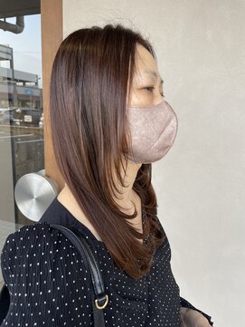 イコイ(icoi) ロング×レイヤー×ワンカール×オイル