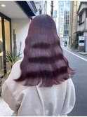 ブリーチなし◇カシスカラー加工