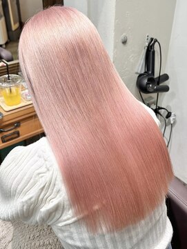 ロア 福岡天神本店(LORE) ダブルカラーベージュカラーケアブリーチカラーハイトーンカラー