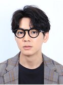 メガネにフィット 大人のフェザーパーマ
