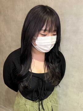 ヘアースペースブルームエア HAIR SPACE BLOOM Ea アッシュパープルカラー