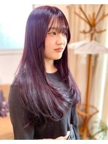 ライオン(Lion)&nbsp;ボルドーカラーロングレイヤー