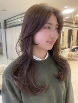 プランタン フォー ヘアー(printemps FOR HAIR)&nbsp;__ロングレイヤー__海外風レイヤー__カーテンバング_