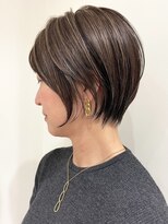 アミリー ひたち野うしく店(Amily)&nbsp;ハイライトバレイヤージュダブルカラーケアブリーチ30代40代