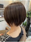 抜け感大人ショート