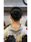 【振袖着付け&ヘアセット】博多/博多駅/ヘアセット/早朝
