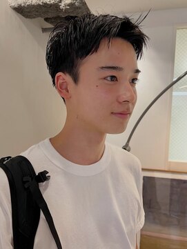 ナヌーク ダイカンヤマ(nanuk daikanyama) アップバング・ソフト刈り上げ・メンズヘア