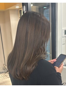 アコロン(acoron) オリーブベージュ 新宿/髪質改善/透明感カラー/韓国ヘア