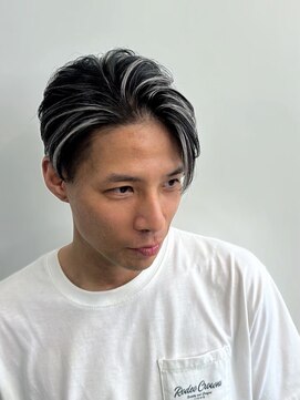 メンズサロン キング 心斎橋店(Men’s salon K!ng) メンズカット/ブリーチ/ニュアンスパーマ/メンズハイライト/眉毛