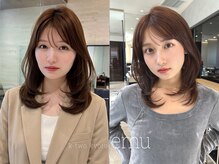 レイヤーカット/顔周り/前髪カット/髪質改善トリートメント◎