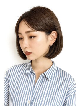 ☆お客様スタイル☆【艶カラーショート／二俣川／二俣川駅】