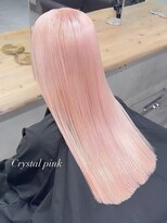 ベレーザ 渋谷(BELEZA)&nbsp;17201全頭ブリーチリタッチカラーホワイトピンクバーガンディ