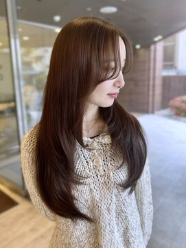 ハピネス クローバー 八木店(Happiness CLOVER) レイヤー/顔周りカット/透明感カラー/髪質改善