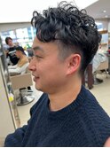 メンズヘアメンズショートメンズパーマシャドウパーマ