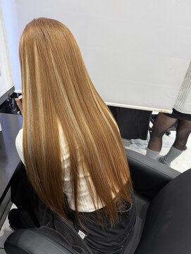 ヘアーデザイン ジェルム(Hair Design germe) ベージュ ハイライト  MAYUKO