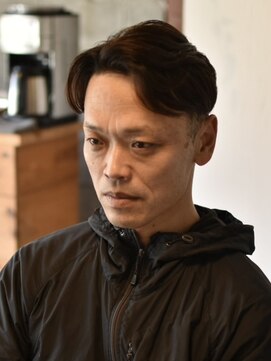 リム メンズヘア(LIM men's hair) 渋髪6:4分けセンターパート【メンズカット/倉敷/中島】