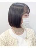 【morio松戸 石山】大人ボブナチュラルボブ内巻きボブ前髪あり