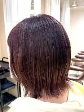 アズール 草加(azule) イルミナカラー　ピンクベージュ