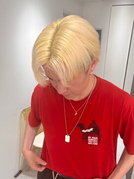 メンズペレ 渋谷(MEN'S PELE) MEN’S HAIR/サーフカール/刈り上げセンターパート/渋谷