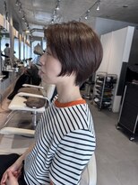 ガリカ 蔵前(Gallica)&nbsp;大人ハンサムショート × ナチュラルグレージュ