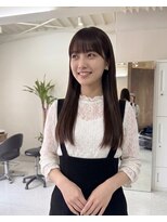 零秒女髪 千里丘店 艶髪美髪ストレート大人上品ロング髪質改善髪質改善カラー艶感