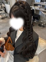 ラビットモア ヘアセット ナゴヤ(RABBIT more hair set NAGOYA)&nbsp;ウェーブ巻き