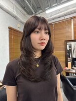 アット(at...)&nbsp;ロングレイヤー×ハッシュカット