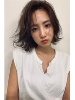 モードケイズエミュー(MODE K's eau)&nbsp;夏ショート　前下がりボブ　リラクシーボブ　小顔ヘア