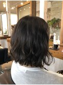 前下がりボブ