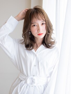 ヘアアンドエステ ヒロイン 西麻布本店(Hair&Esthe HIROIN) ヌーディベージュレイヤー