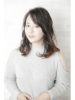 アフロディーテ ギンザ 秋葉原店(APHRODITE GINZA)&nbsp;外ハネボブ/セクションカラー/ペールベージュ/秋葉原