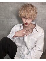 シン(syn) ハイトーンマッシュ ミルクティー