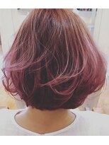 バランスエピ(BALANCE epi)&nbsp;ピンクグラデーションカラーでゆるふわ褒められヘアー♪