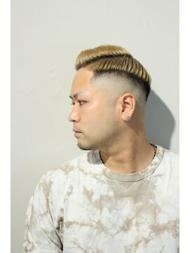 レンゲン(LENGEN) メンズかき上げニュアンスマッシュサイドパート韓国マッシュ