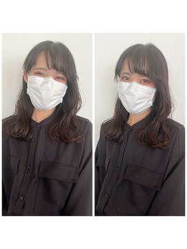 コワファースト 大分(COIFF1RST) ストレートと巻きstyle