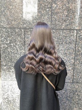 ロンド ルージュ 銀座店(Lond rouge) 艶髪グレージュくびれヘア