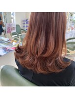 シュウ 高浜店(Shu)&nbsp;ピンクベージュレイヤー