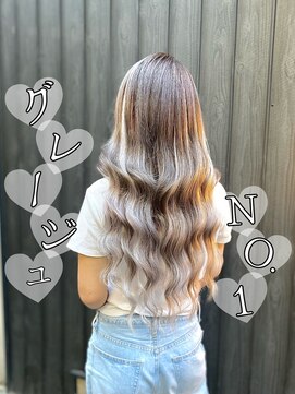 ヘアメイクサロン ゼロ(ZERO) ＮＯ，１グレージュＳＴＹＬＥ(*´ω｀)