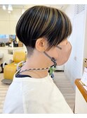 【morio大宮2号店／米村】刈り上げハイトーンショート