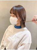 【阿部もえる】チラ見せイヤリングカラー
