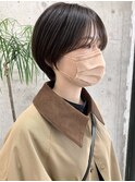 【CRAFT渡邉】大人2Wayバング マッシュショート /暗髪グレー