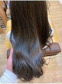 髪質改善　ビフォーアフター　その385（マットグレージュ）