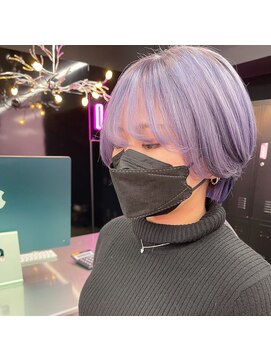 キジ(KIJI) ★外国人風カラー×ブルーバイオレット★