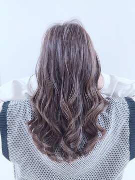 アナザヘアー なんば 高島屋前店(ANAZA hair) なみなみウェーブ＆ヨシンモリグレージュカラー