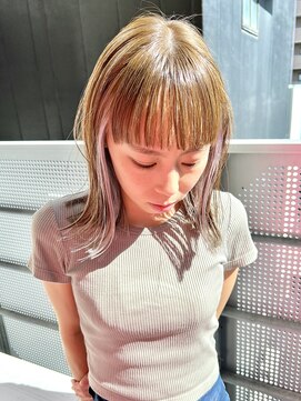 チュダック(ChuDuck) 【◎甘くてカワイイ◎】韓国風《インナーホワイト》ケアブリーチ