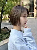 ハルキ ミナト ジャパン オオサカ(HARUKI MINATO japan OSAKA)&nbsp;ボブ 20代30代40代ヘア 小顔 大阪ボブ 梅田