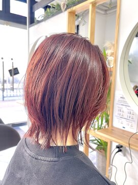 アムヘアー(A.M. hair) レッドブラウン