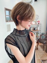 ハルキミナト ジャパン トウキョウ(HARUKI MINATO japan TOKYO) 30代40代50代耳かけショート前髪なしハンサムショートカット小顔