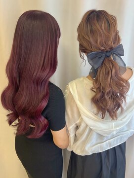 ミテ(MiTe) アレンジヘアセット くびれ巻き ローポニー トモダチ割